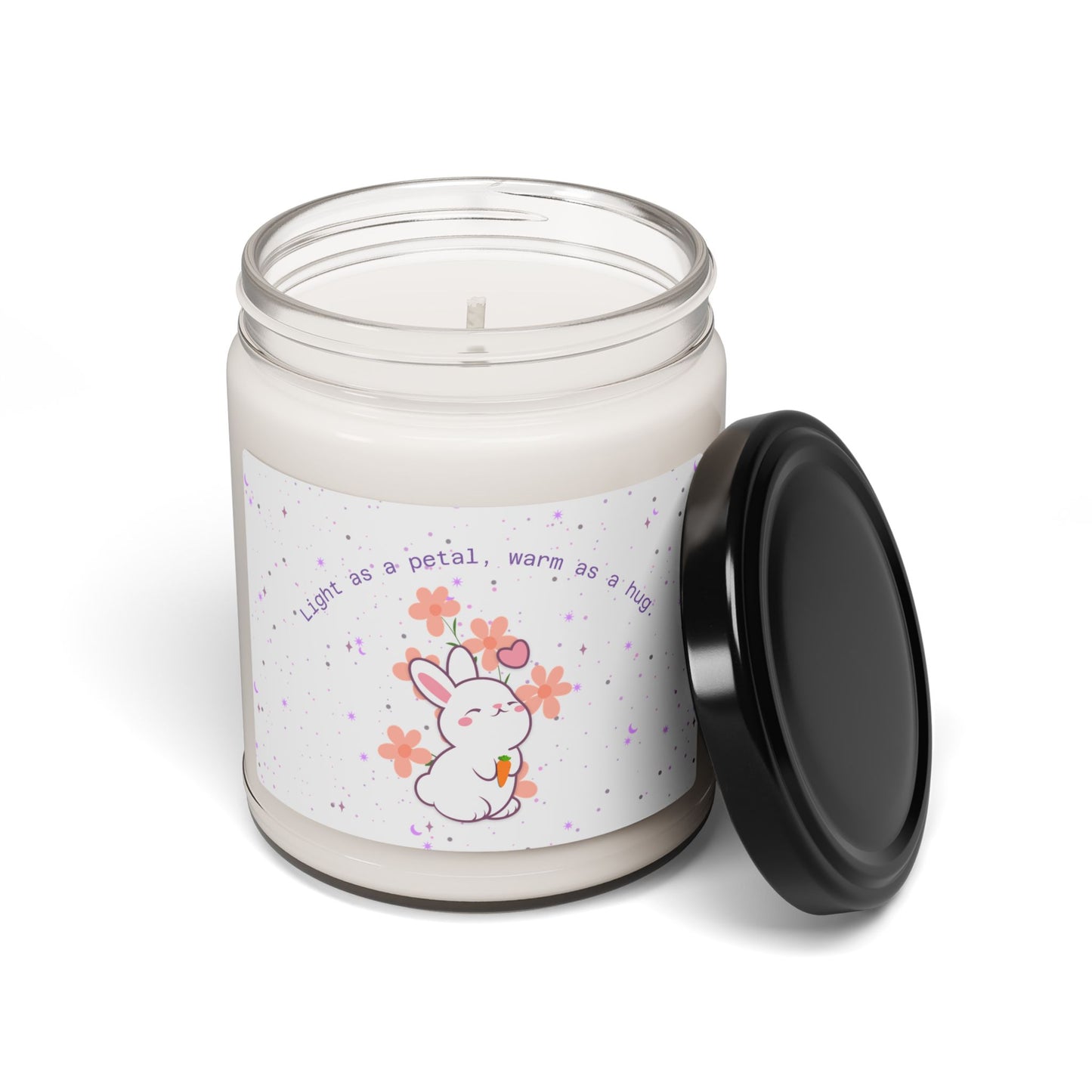 "Light as a Petal, Warm as a Hug" Scented Candle