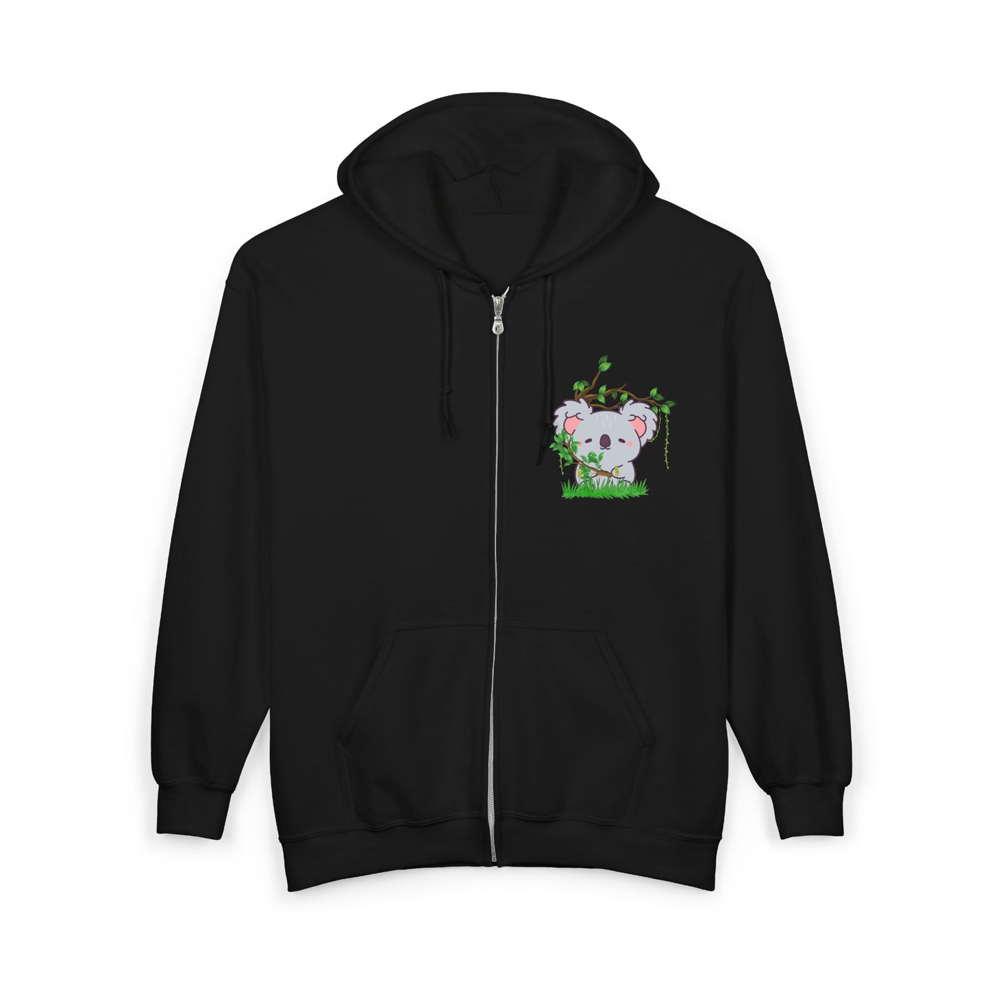 Koala Zip Hoodie — 'Be kind. Be cozy. Be koala.'