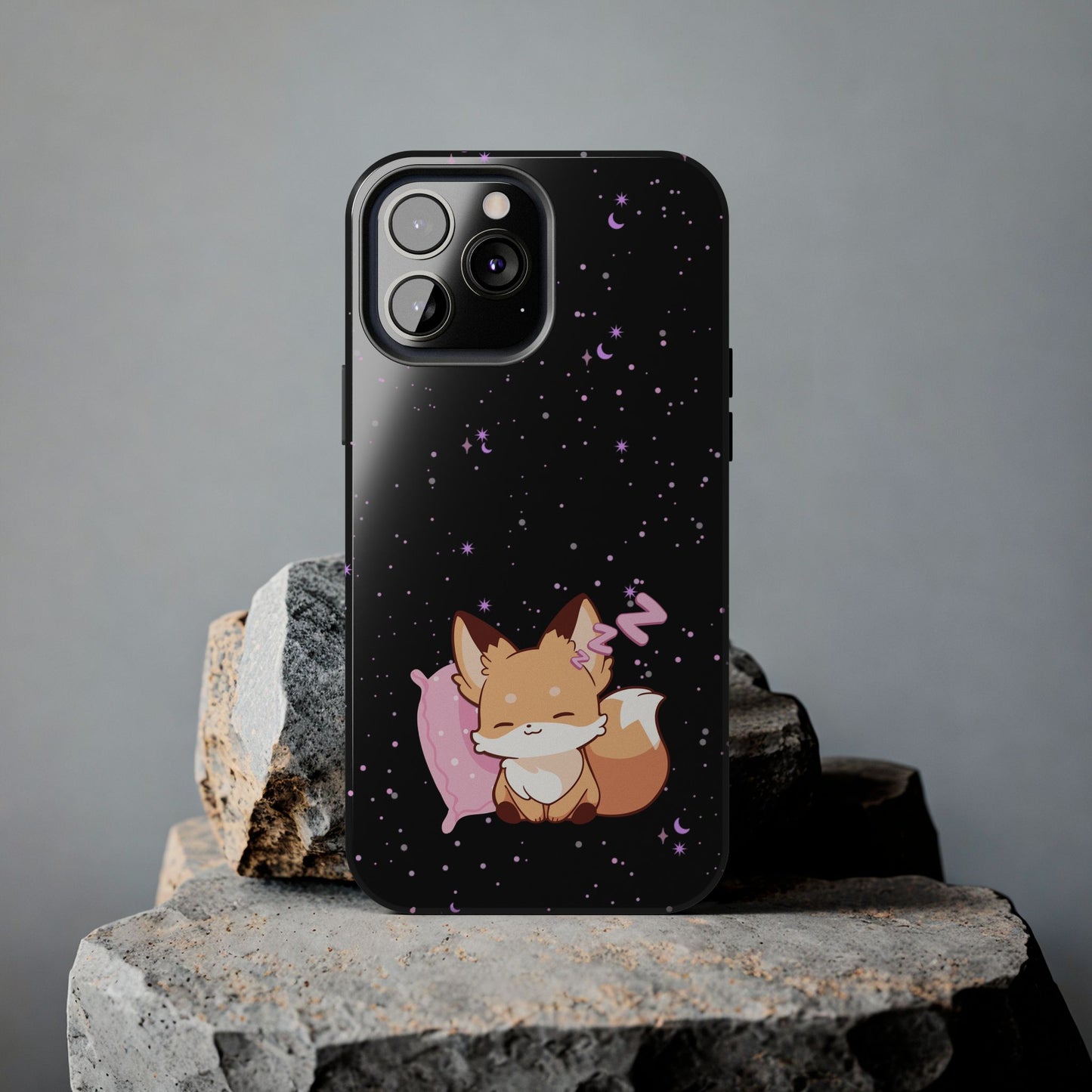 Cute Sleeping Fox Tough Phone Case