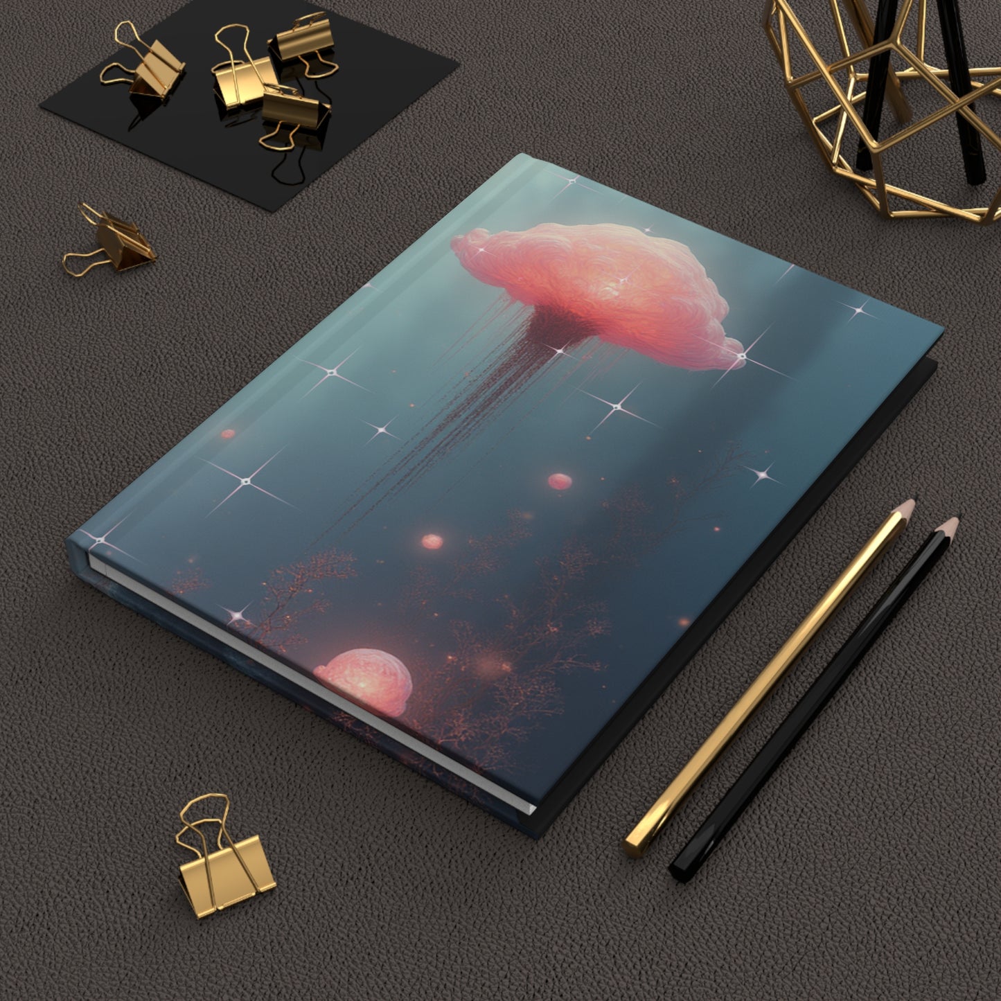 Dreamscape Jellyfish Hardcover Journal