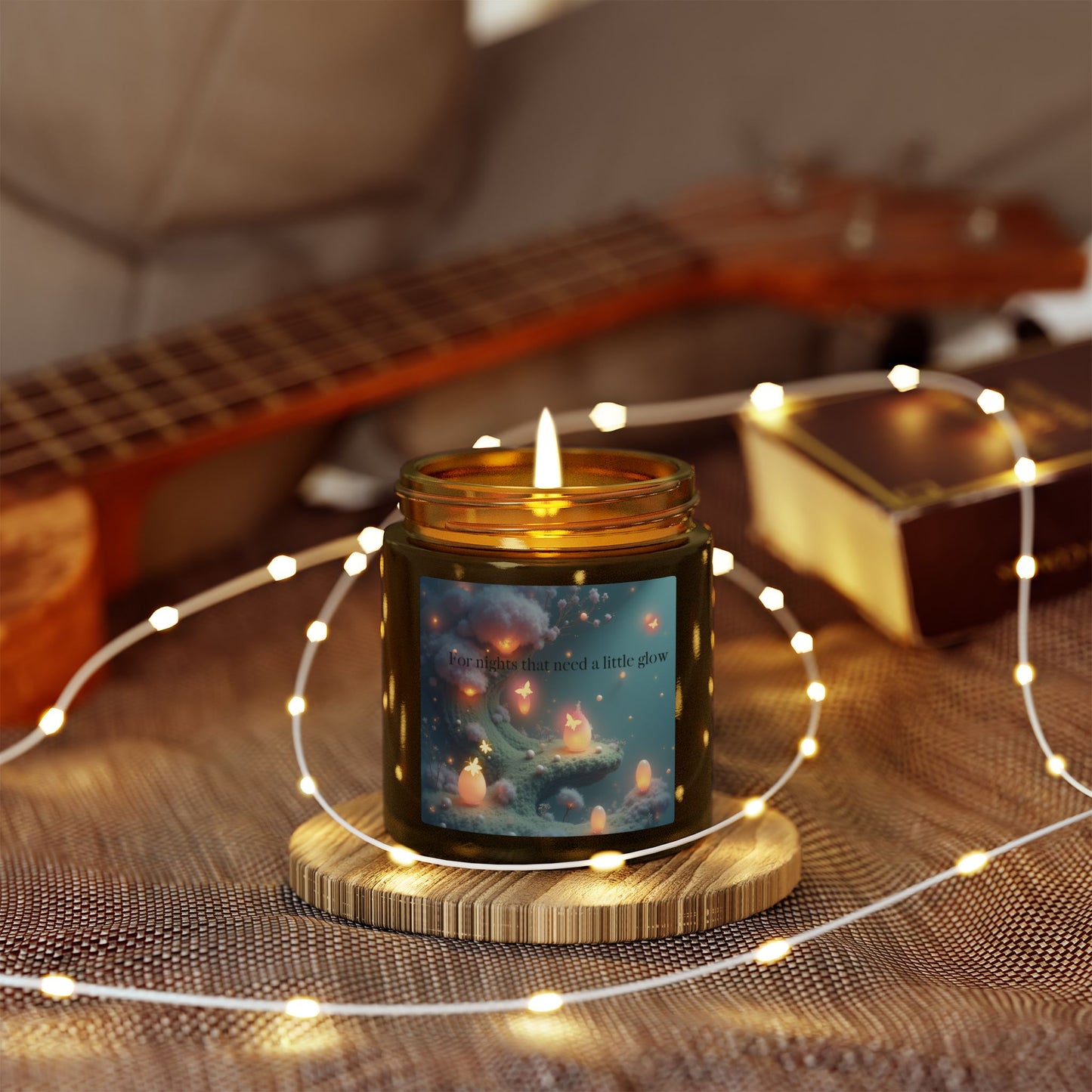 Scented Candles, Coconut Apricot Wax (4oz, 9oz)