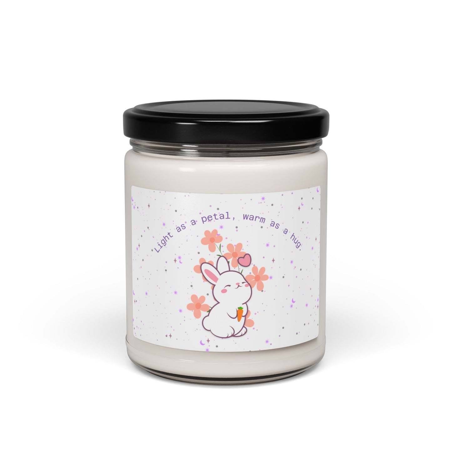 "Light as a Petal, Warm as a Hug" Scented Candle
