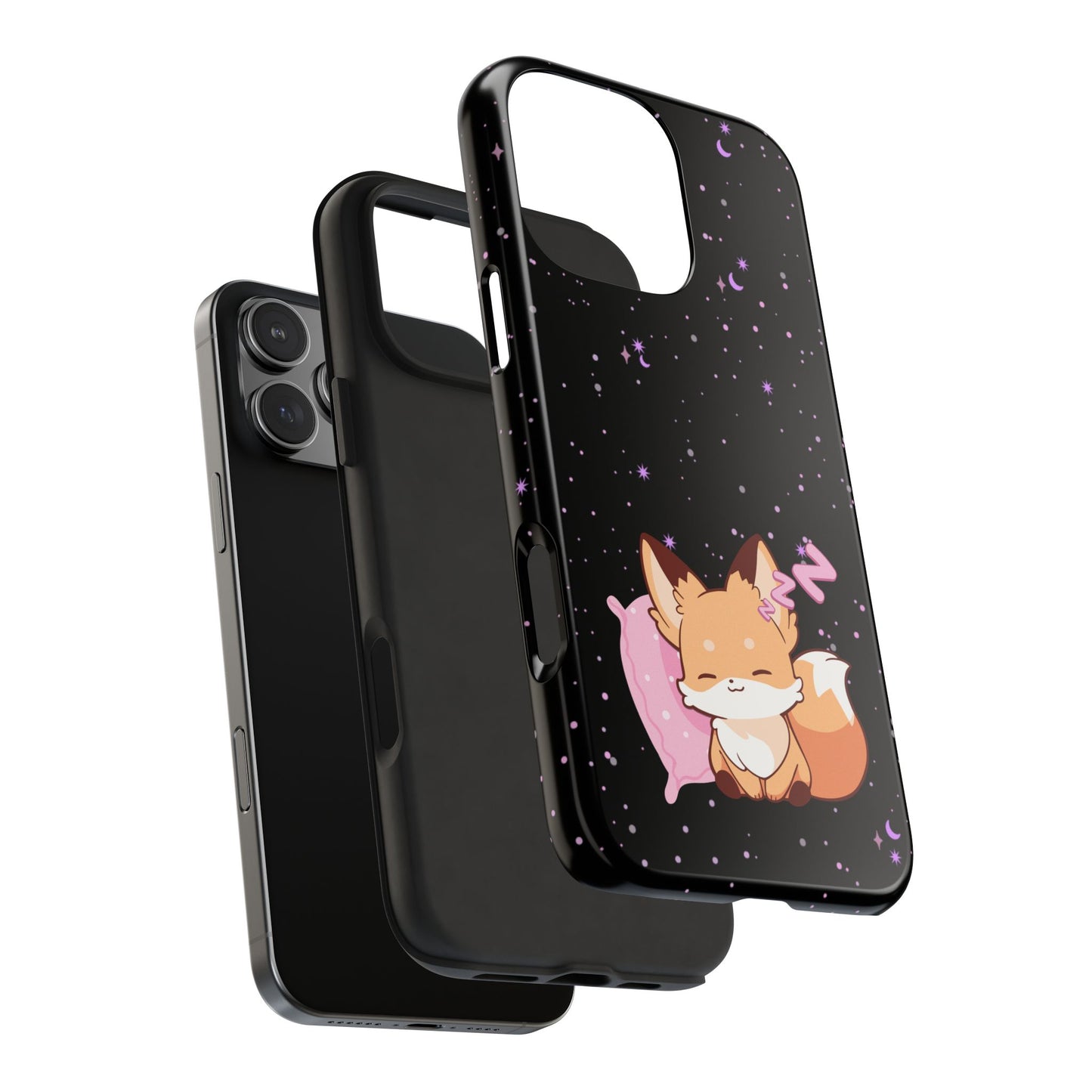 Cute Sleeping Fox Tough Phone Case