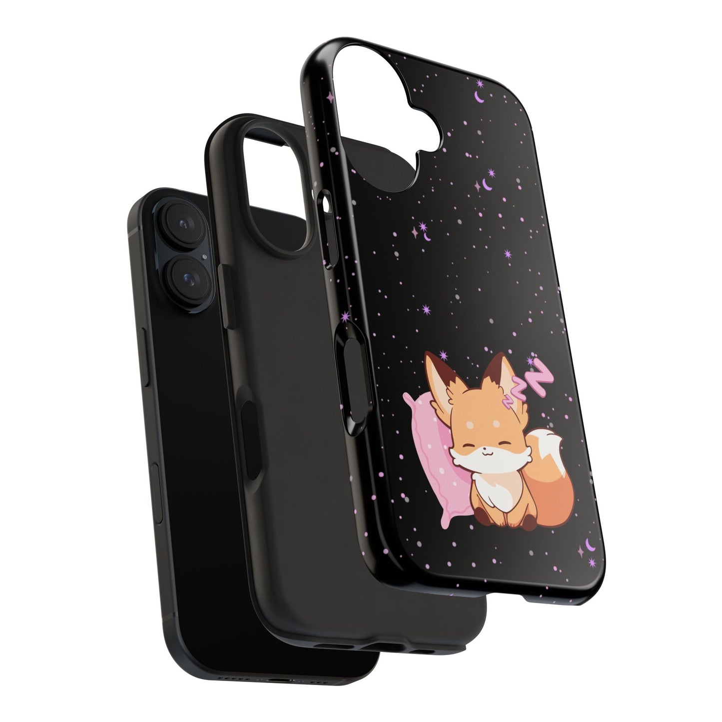Cute Sleeping Fox Tough Phone Case